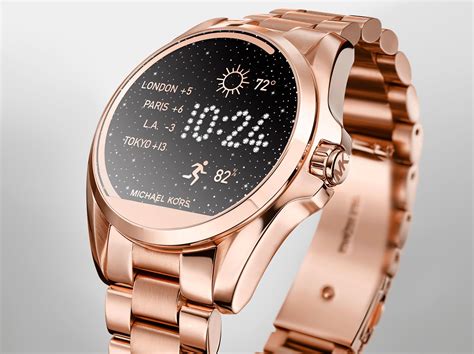 michael kors rose gold smartwatch sale|Michael Kors bradshaw smartwatch gold.